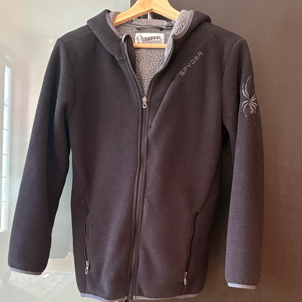 Spyder Boy’s Black Performance Jacket size 14/16